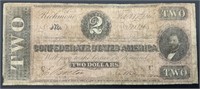 1862 Greensboro Mutual 50 Cents Confederate Note