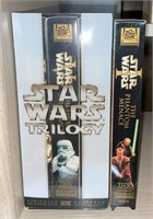 (4) Star War VHS Videos (See photos for entire