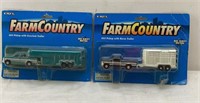 Die cast metal Farm Country 4x4 pickup with