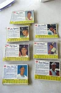 1962 Post Cereal Baseball Cards