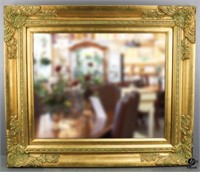 Beveled Mirror in Ornate Frame