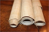 Rolls of Designer Bamboo Textured Wallpaper