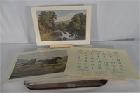 Approx. 28 Reprinted Currier & Ives Lithographs