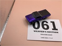 1968 hot wheels, redline series, purple fleetside