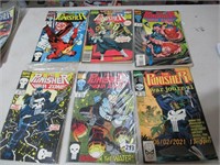 Lot of 6 Panisher Comics