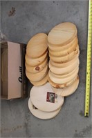 Lot of Solid Wood Crafting Plaques