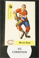 1958 Parkhurst #32 Marcel Bonin Hockey Card