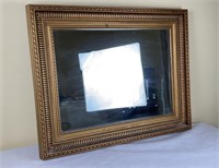 Thick Gold Framed Mirror