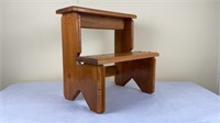 Tiered Wooden Step Stool