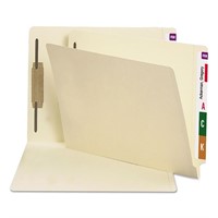 Smead end tab Fastener folders with Reinforced
