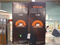 2 TECHNI-BREW AIR POTS NEW IN BOX