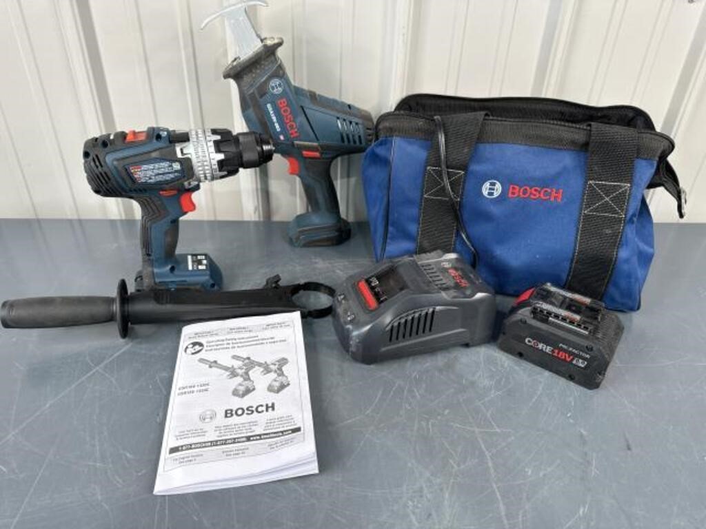 Bosch Cordless Drill Driver and Hammer Drill