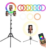 FOSITAN 12 Inch RGB Ring Light