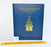 Hardback Book - The Adair County Kentucky
