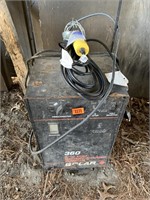 Battery charger and work light
