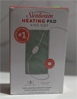 Sunbeam® Heating Pad 12" x 24" King Size, Green