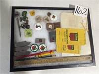 Assorted Oliver Memorabilia, Trinkets in case