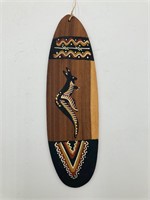 10” Aboriginal Wood Surfboard Carving