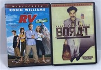 New Open Box RV & Borat DVD’s