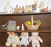 Contents of a Shelf - Figurines included partial
