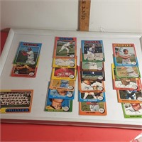 1975 assorted baseball card lot 21