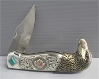 Eagle folding knife. Blade is marked stainless