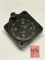 Military Aircraft Clock 8 Day - 2.5"