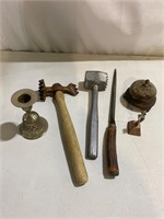 Vtg. Tools & bells