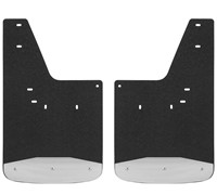 Front Dodge 12-Inch x 20-Inch Textured Mud Guards