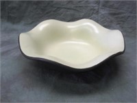 Ruffled Ceramic Serving Bowl