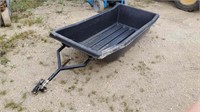 Pull Behind Snowmobile Sled / Ice Fishing Sled