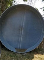 8ft Round Galvanized Water Trough