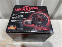 Sonic Bomb Loud Vibrating Alarm Clock