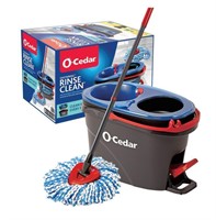 O-Cedar EasyWring RinseClean Spin Mop and Bucket