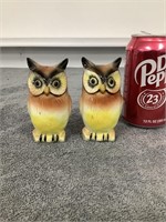 Owls Salt and Pepper Shakes