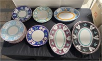 Solimene Vietri Italian plates 18pc