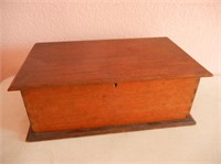 15"x 9"x 6" Antique Wood Box No Key