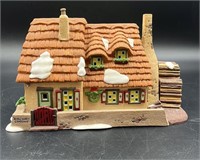 Vtg Light Up Dickens Christmas Village House