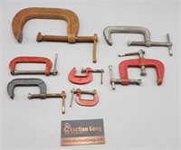 Assortment of C-Clamps