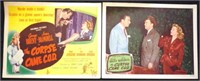 Two original "The Corpse Game C.O.D" Lobby Cards