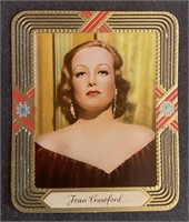 JOAN CRAWFORD: Embossed Tobacco Card (1934)
