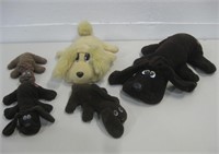 Give Vtg Pound Puppies Plush Longest: 18"