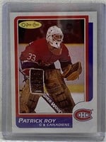 Patrick Roy Rookie Reprint card