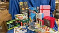 1 LOT ( 2 BOXES ) ASSORTED TOYS INCLUDING DINO
