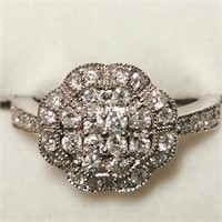 Certified 14K Diamond(0.75ct) Ring