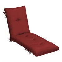 Outdoor Plush Modern Tufted Chaise Cushion