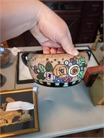 Austria Amphora Pottery Bowl w/ Handles