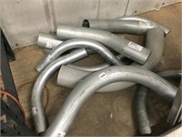 Large 1 1/2  to 3 inch conduit elbows