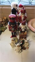 6 - Nutcrackers, Christmas Figurines