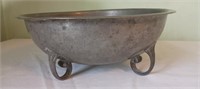 Mulholland Pewter Large Footed Bowl 1908
